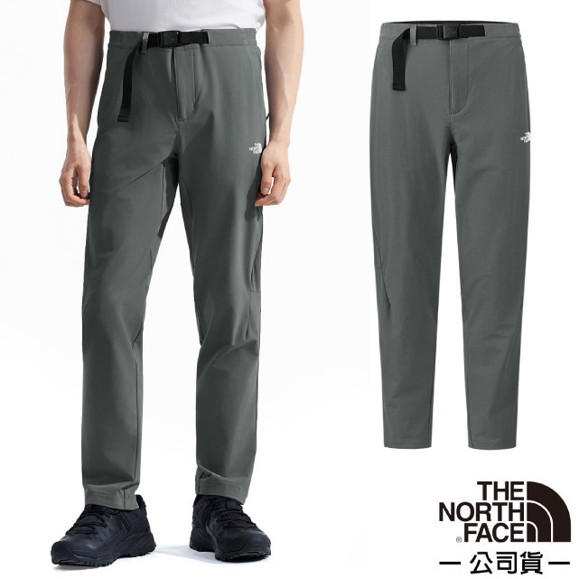 【The North Face】男 NEW HIKE PANT 防潑水戶外徒步長褲.運動褲/7WCV-0UZ 珍珠灰 V✿30E010